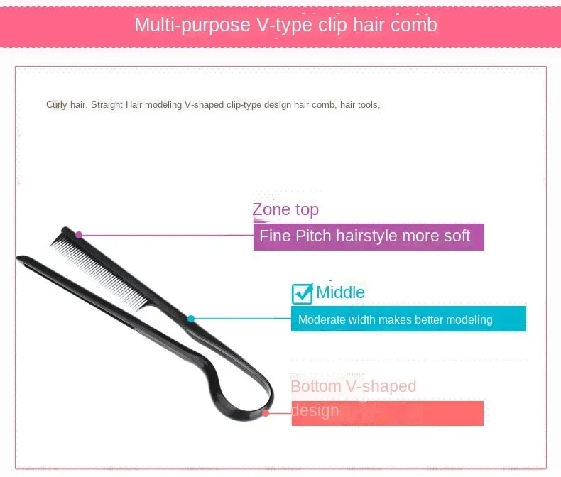 Hair Straightening Salon Comb for Smoother Styling - Smarsty
