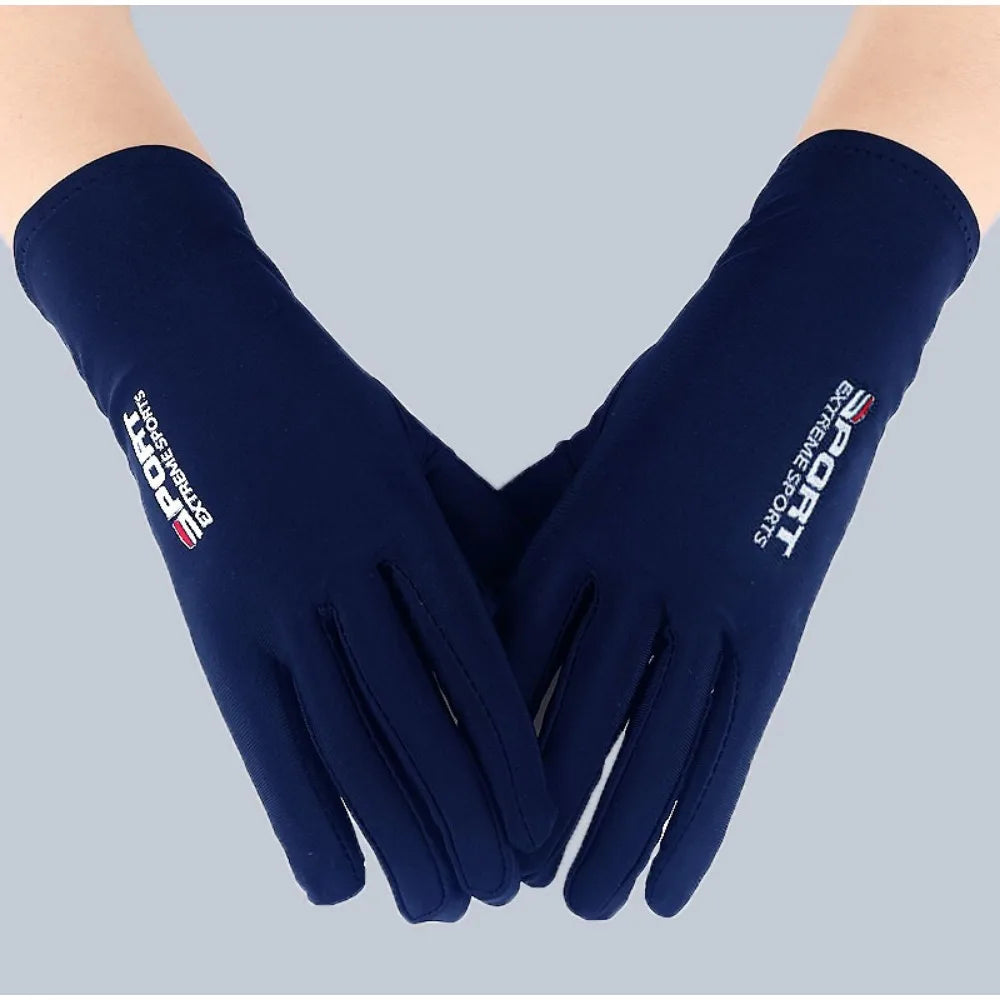 Ice Silk Cycling Gloves Unisex High Elastic Comfort - Smarsty