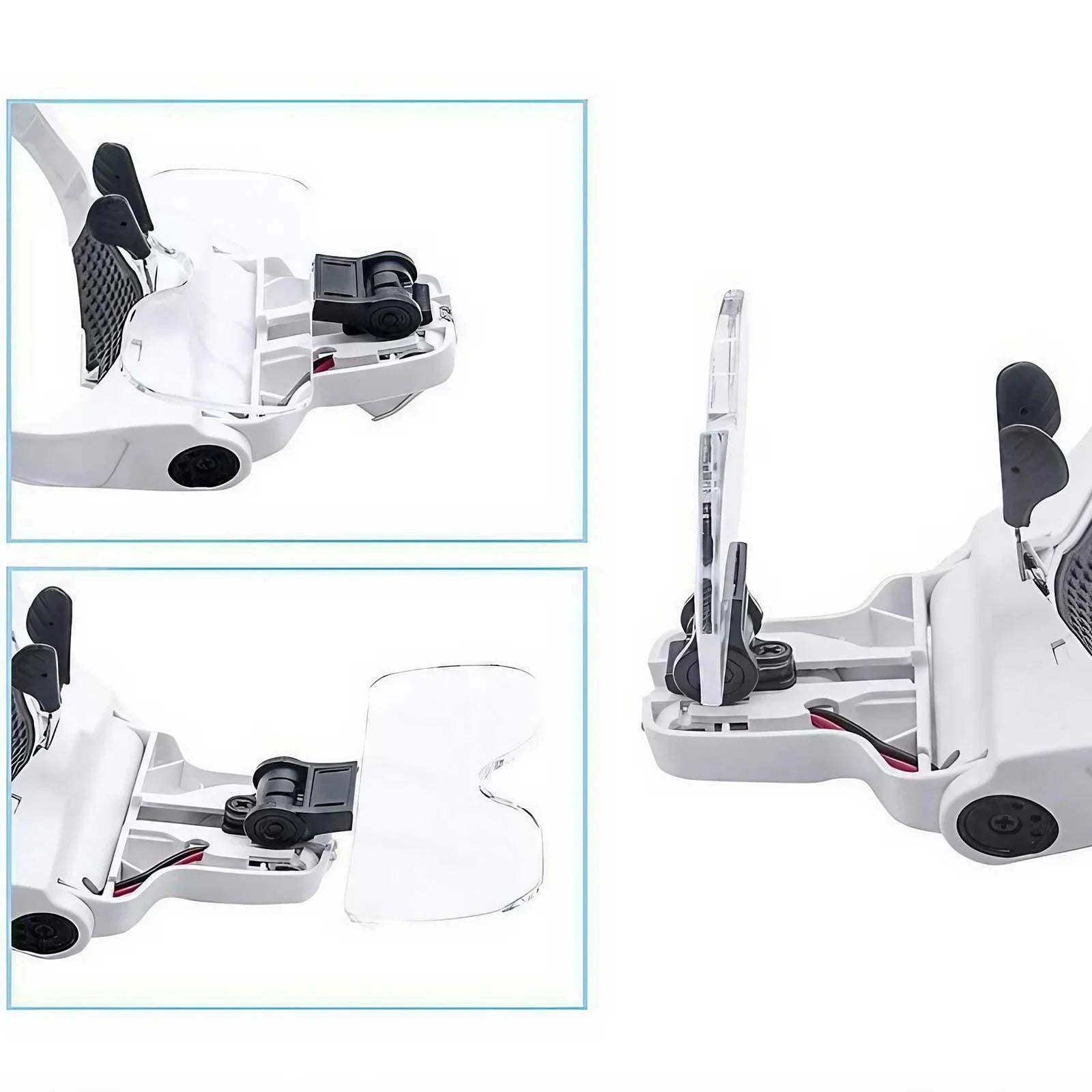 LED Light Head Magnifier with Adjustable 5 Lenses - Smarsty