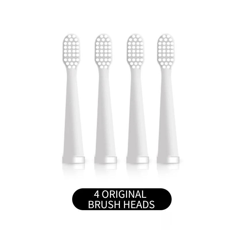 Jianpai Black White Acoustic Electric Toothbrush with USB Charging - Smarsty