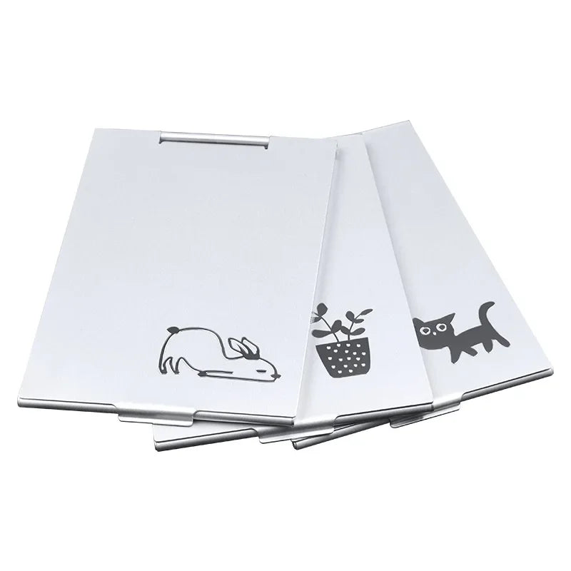 Portable Aluminum Folding Makeup Mirror for Travel - Smarsty