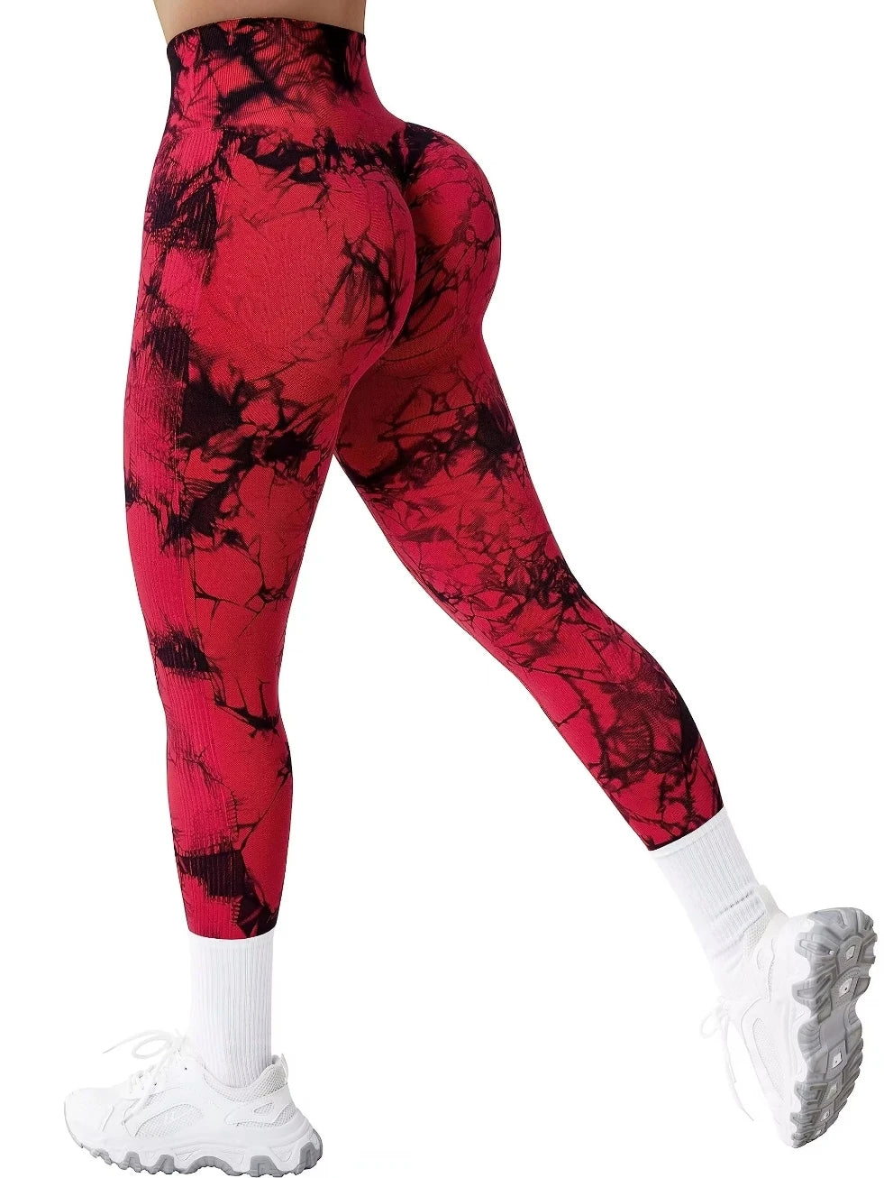 Women Yoga Pants Sport Leggings Seamless High Waist Push Up Woman Tights Fitness Workout Leggins Gym Clothing - Smarsty
