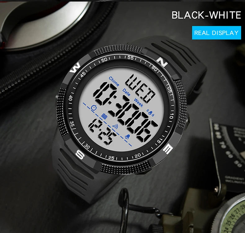 SANDA Military Sport Watch for Men Waterproof Shockproof Design - Smarsty