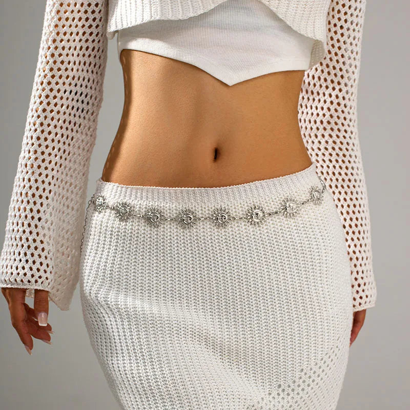Boho Sun Waist Belly Chain for Women - Smarsty