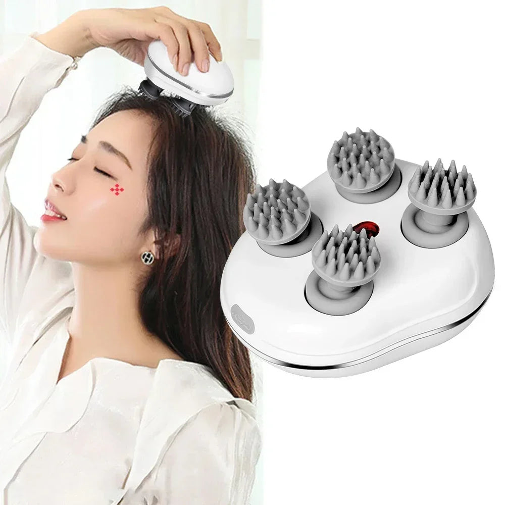 Infrared Scalp Massager for Hair Growth and Relaxation - Smarsty