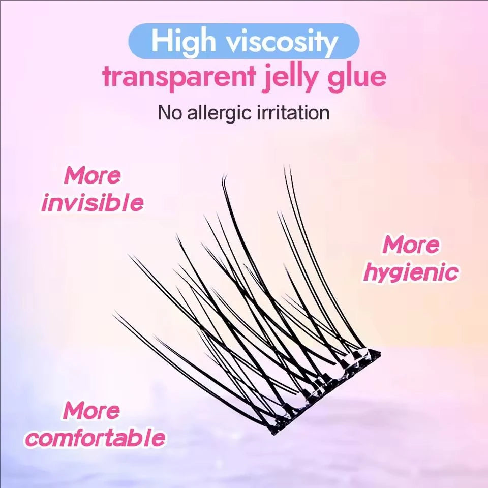 Miaojie No-Glue False Eyelashes for Easy Application - Smarsty