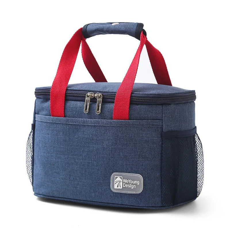 Large Capacity Thermally Insulated Lunch Bag Oxford Cloth - Smarsty