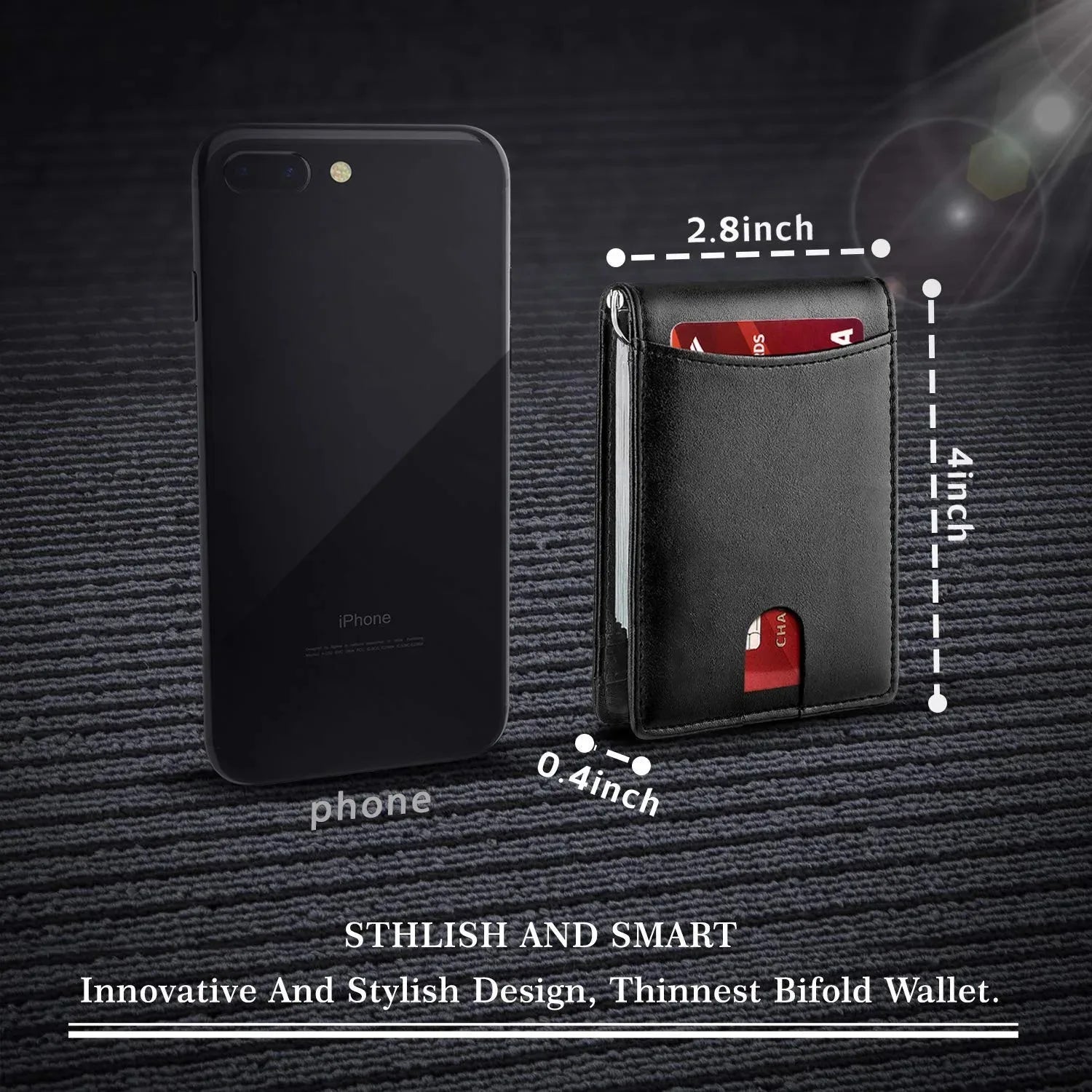 ANTI RFID Blocking Black Carbon Fiber Men Wallets Short Small Protected Magic Leather ID Credit Card Holder Case Purse for Men