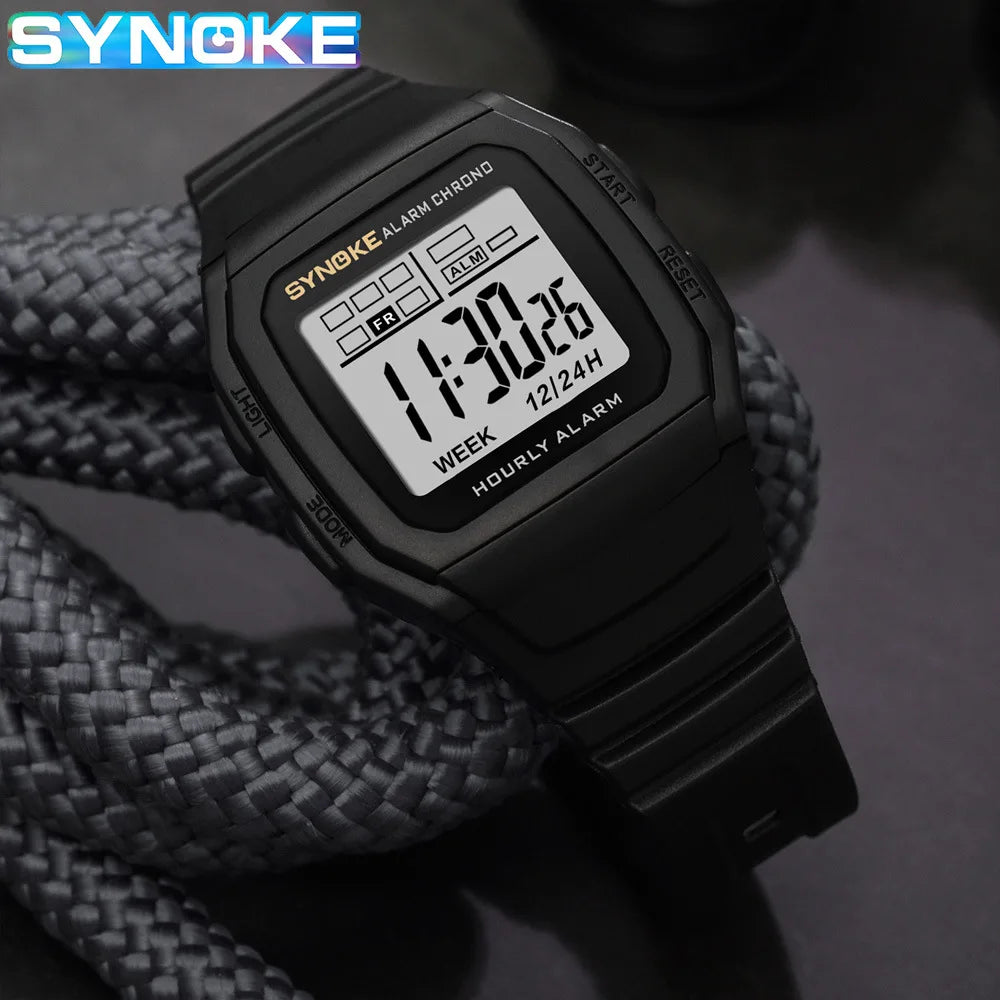 SYNOKE Luminous Waterproof Sports Watch for Boys - Smarsty
