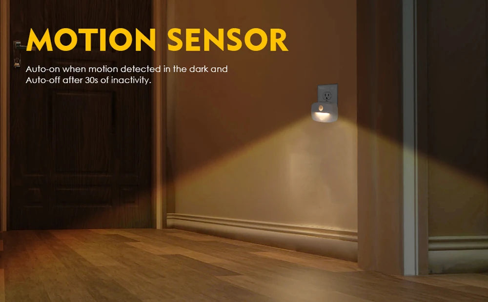 Smart Motion Sensor LED Night Light for Home Use - Smarsty