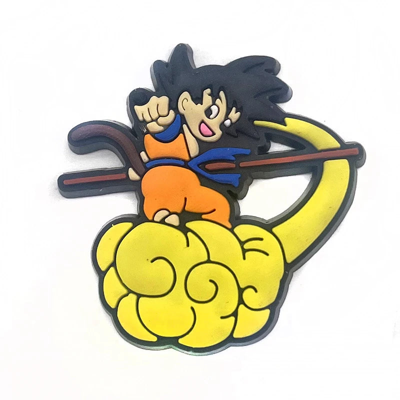 New JIBBITZ Dragon Ball Shoe Charm For Clogs PVC Waterproof Sandals Decorate Buckle Decorations Accessories Toys Gift