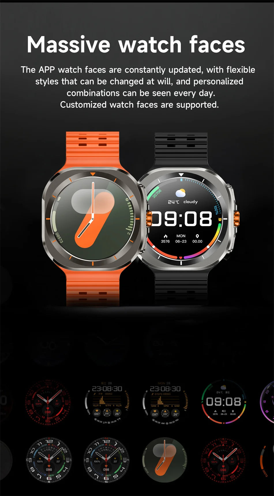 Samsung Galaxy Watch 7 Ultra GPS Smart Watch for Men - Smarsty