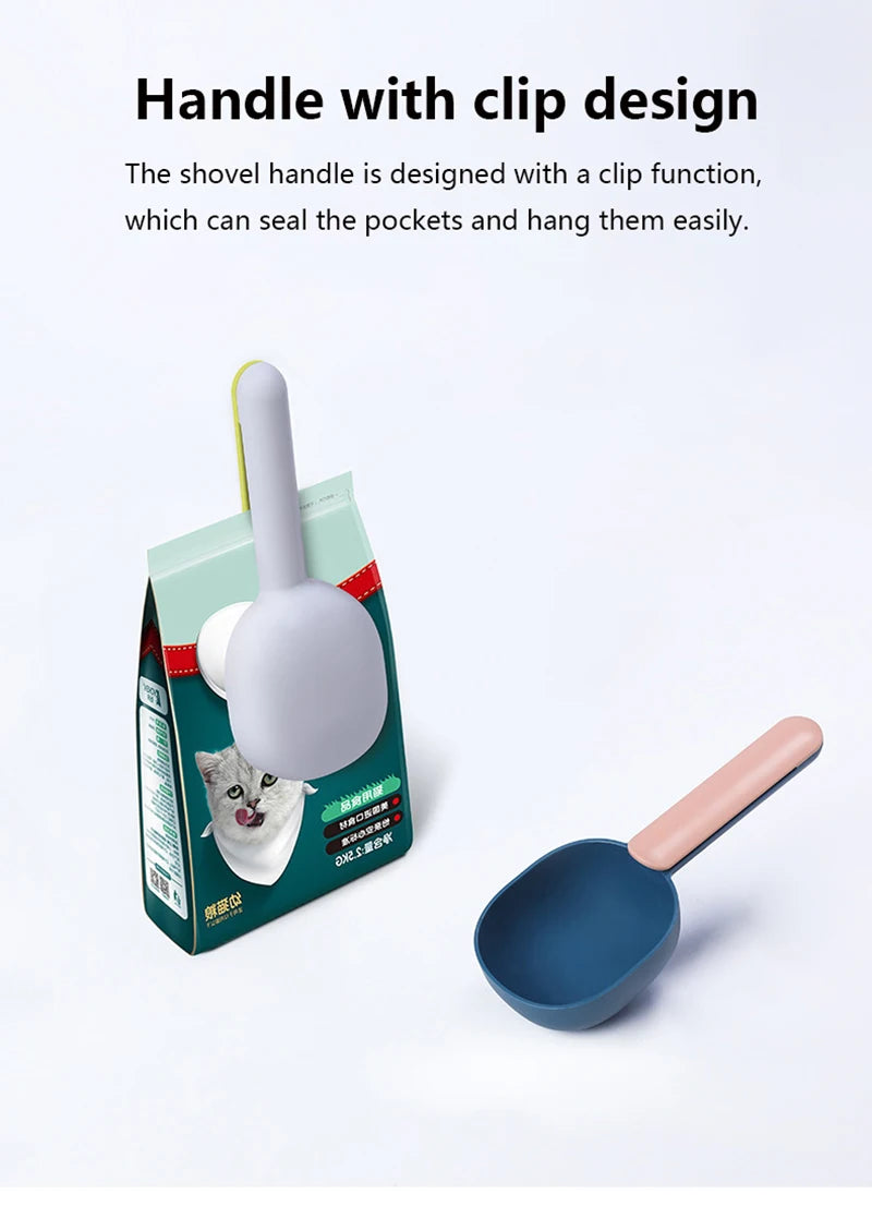 Multifunctional Dog Food Scoop with Sealing Clip - Smarsty