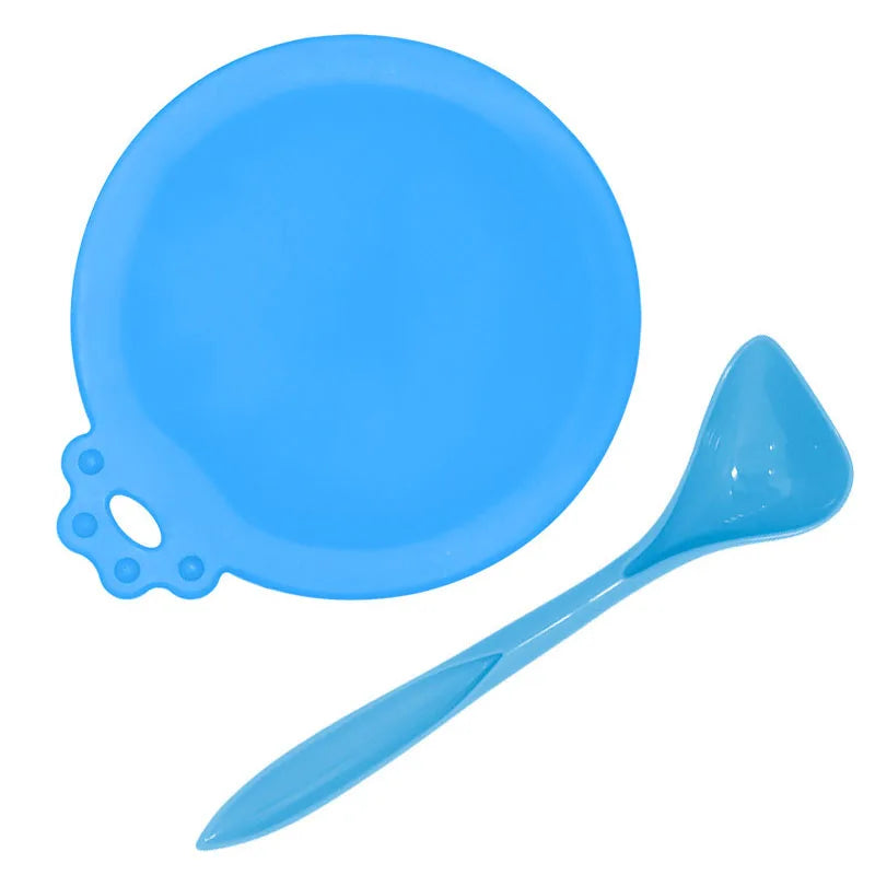 Reusable Pet Food Can Cover and Spoon Set - Smarsty