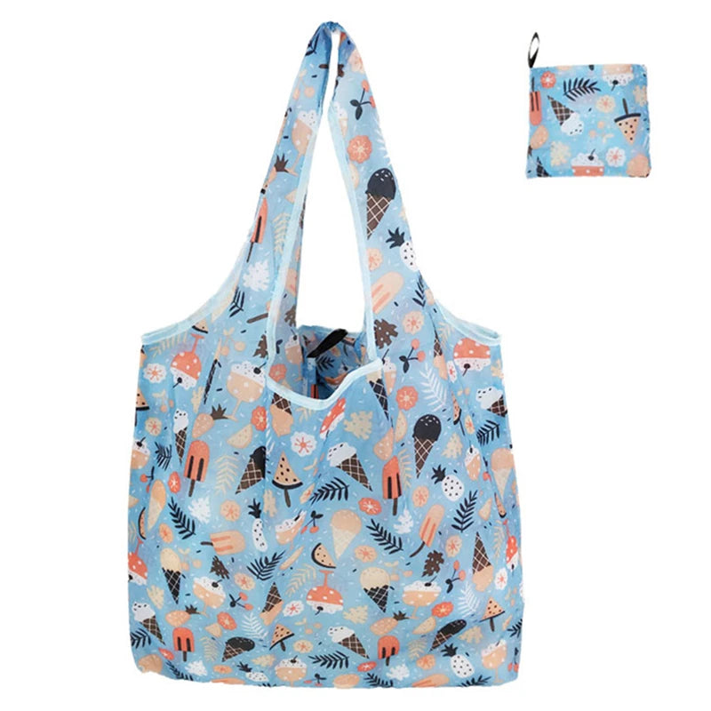 Foldable Shopping Bags Large Capacity Travel Essential - Smarsty