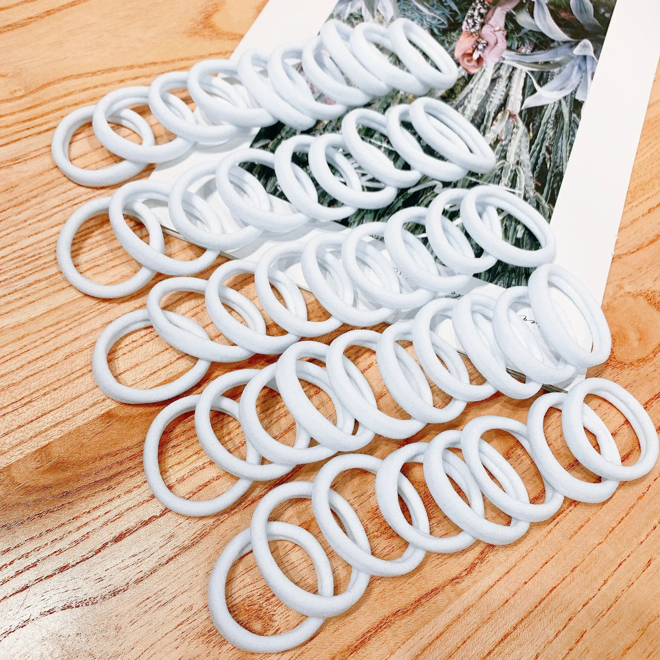 Bulk Girls Scrunchies Hair Bands Soft Stretchy Pack Set - Smarsty