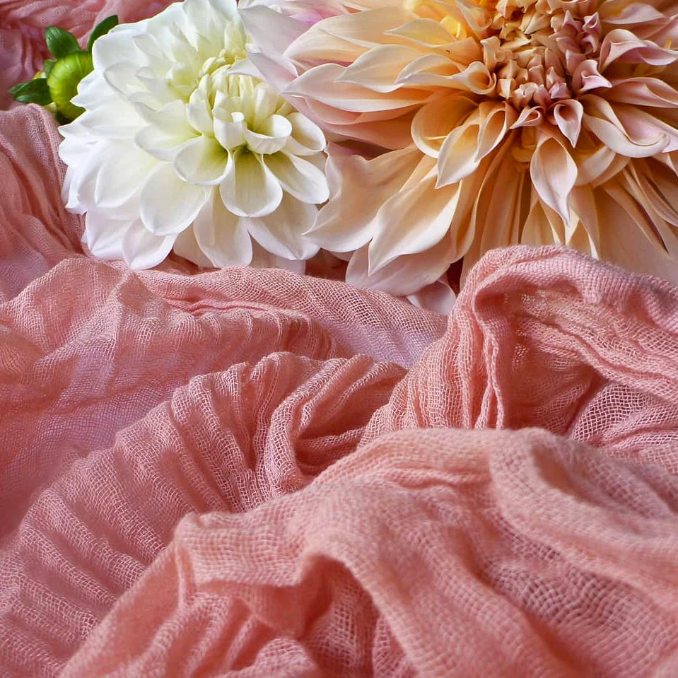 Wrinkle Gauze Table Runner for Elegant Dining Decor - Smarsty