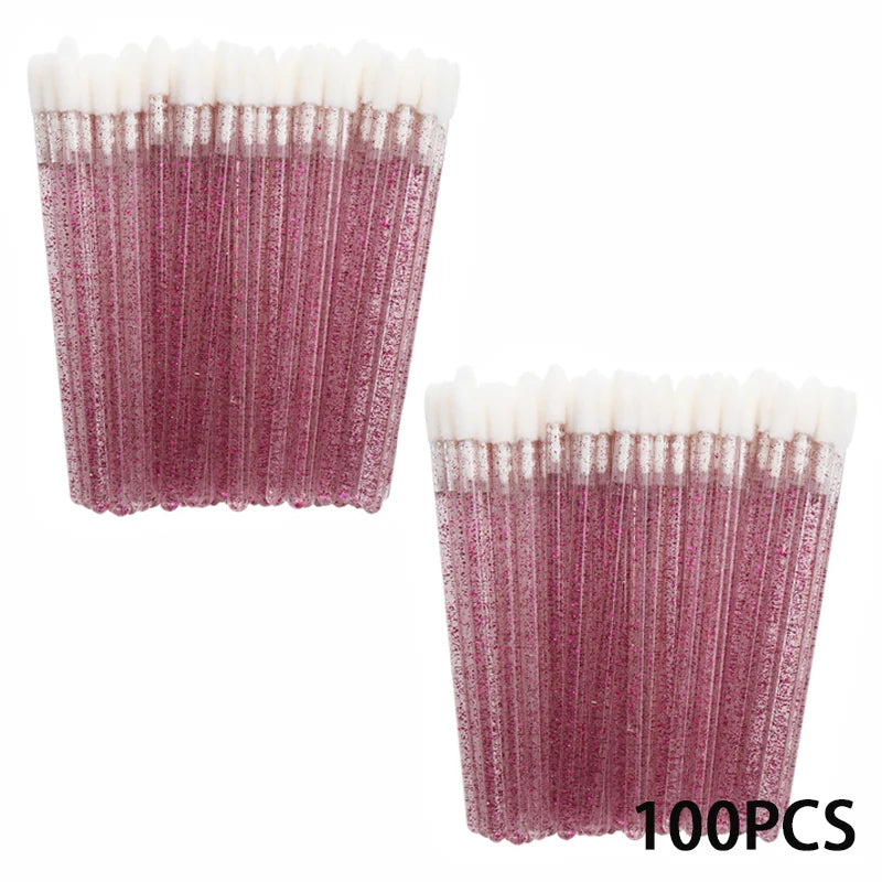 Disposable Lip Brush Applicator Wands for Makeup Precision - Smarsty