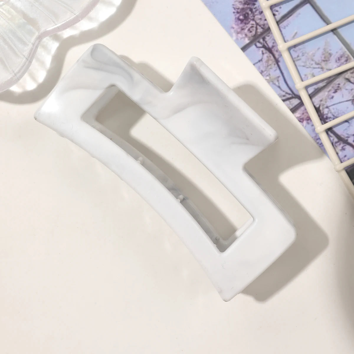 Pink Medium Sized Hair Claw Clips Strong Hold For All - Smarsty