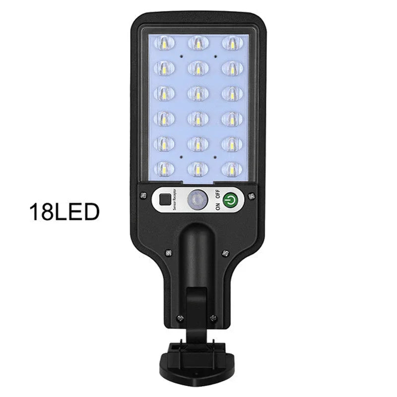 Solar LED Wall Lamp with Motion Sensor for Gardens - Smarsty