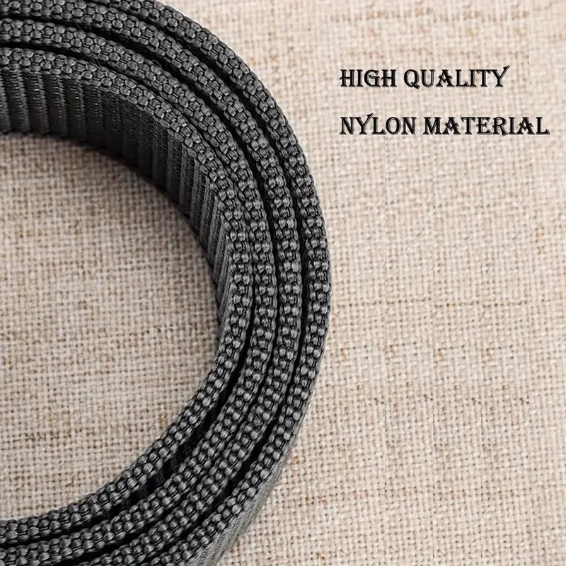 Mens Durable Nylon Canvas Belt Heavy Duty Tactical Workbelt - Smarsty