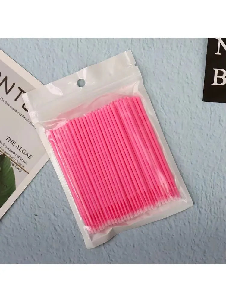 Eyelash Extension Cleaning Swabs for Perfect Makeup Application - Smarsty