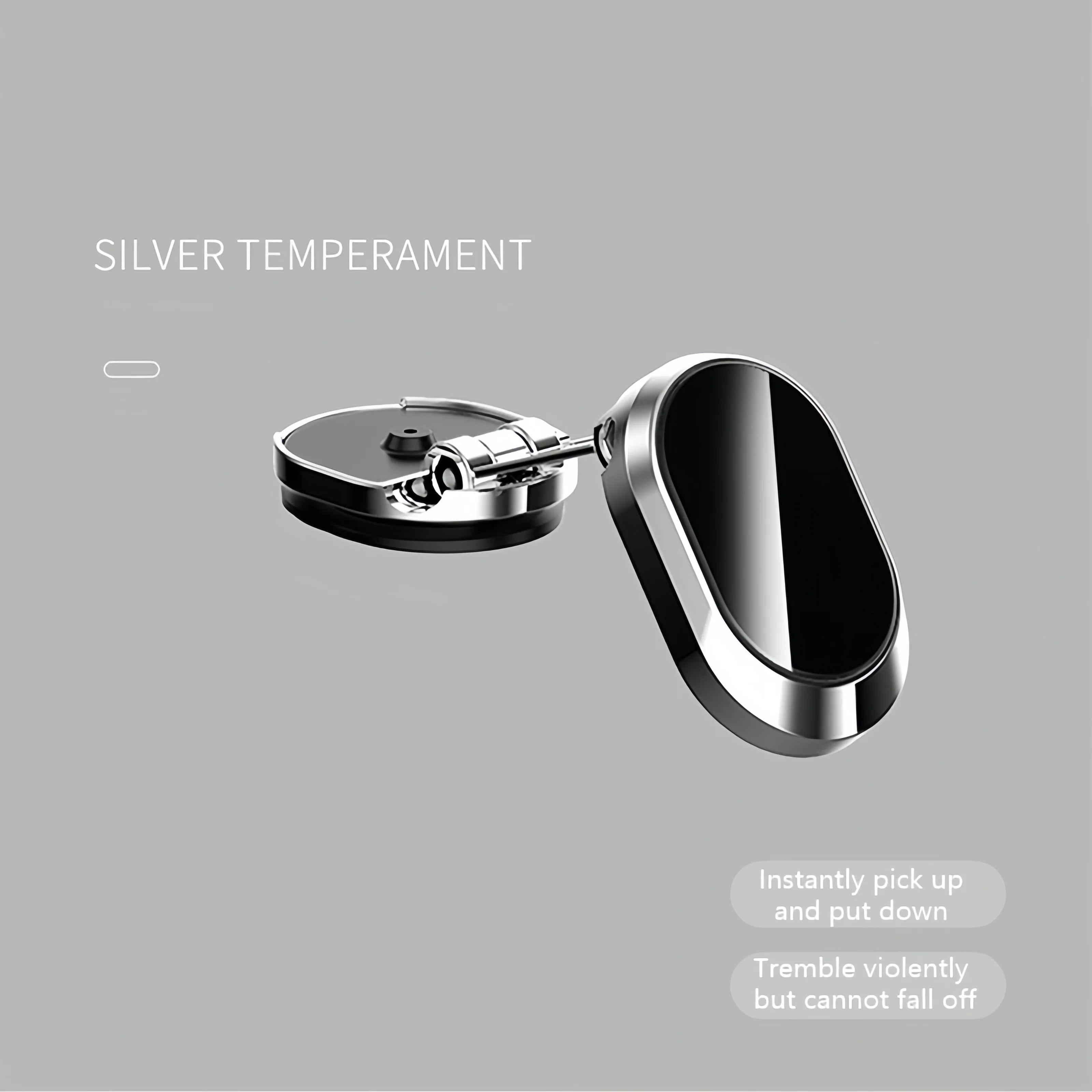 Rotatable Magnetic Car Phone Stand With Foldable Design - Smarsty
