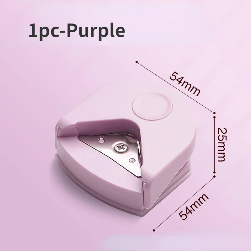 circle cutter button maker Corner round machine corner punching portable paper cutter card photo cutting - Smarsty