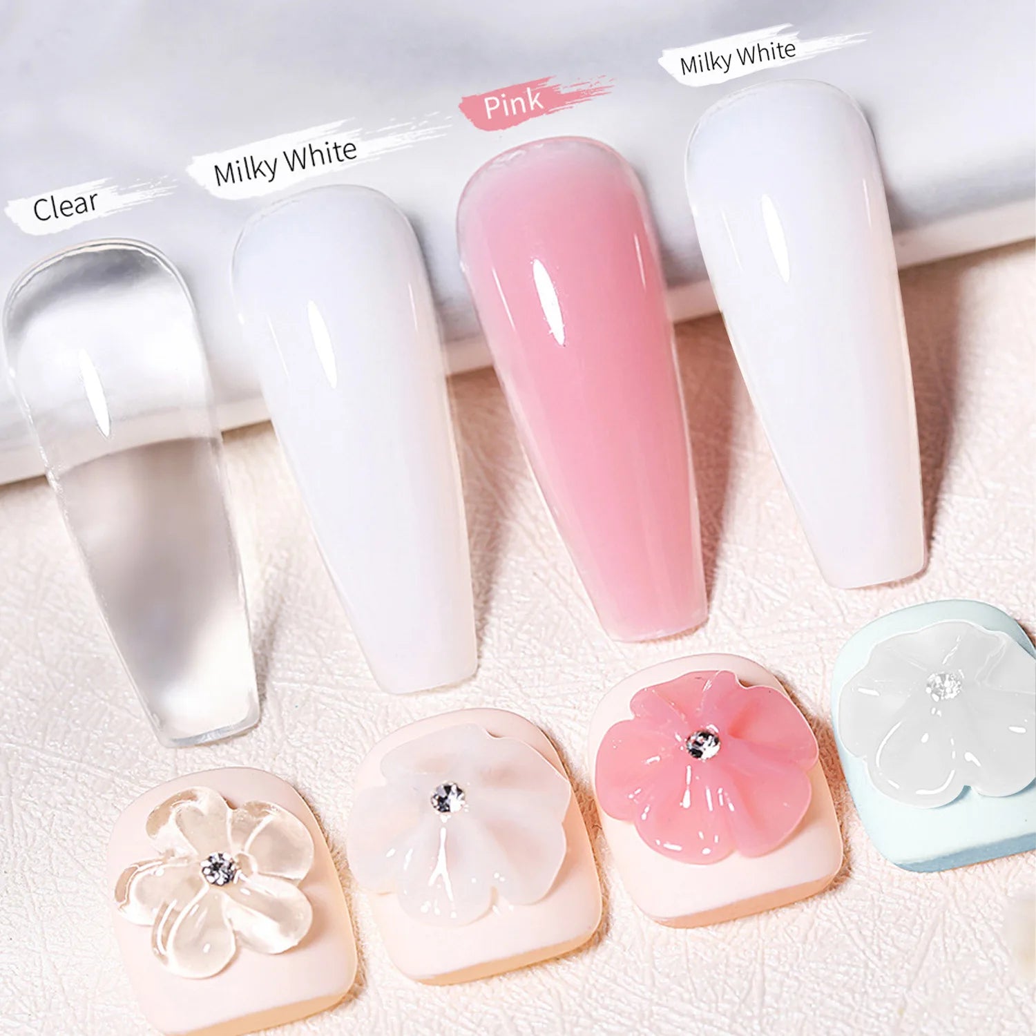 Clear Non-Stick Gel Nail Polish for Easy Sculpting - Smarsty