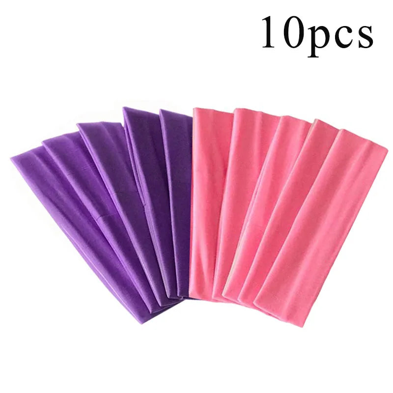 Elastic Hair Bands For Women Non Slip Sports Headbands - Smarsty