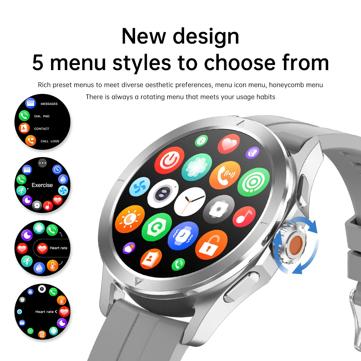 Xiaomi S4 Ultra Smart Watch With GPS Waterproof Sports Features - Smarsty