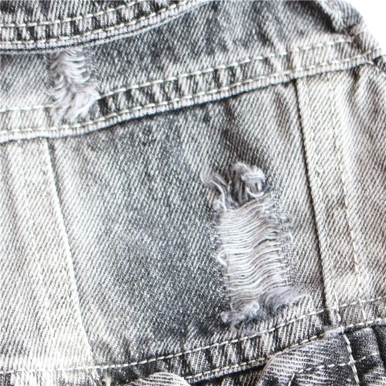 Cool Dog Jeans Jacket for Small Dogs Fashionable Style - Smarsty