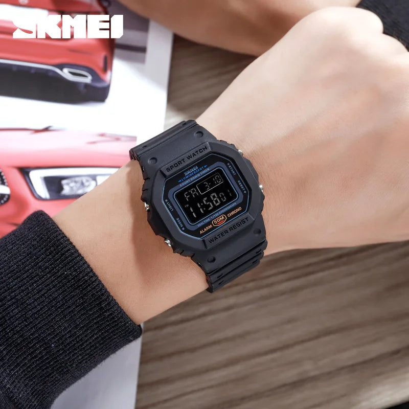 SKMEI 1628 Waterproof Military Digital Watch for Men - Smarsty