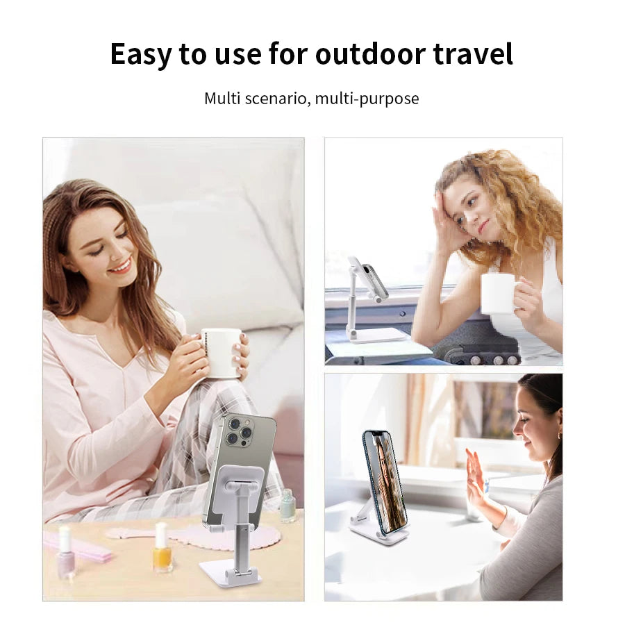 Desktop Phone Holder Stand Tablet Lazy Mount Tablet Flexible Adjustable Live Lazy Bracket For iPhone 17 16 15 14 Samsung Xiaomi - Smarsty