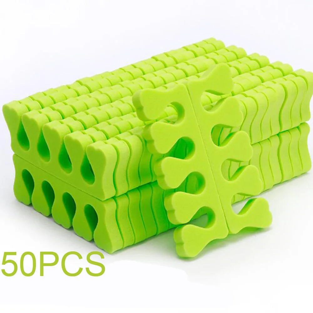 Soft Silicone Toe Separators for Nail Art Practice - Smarsty