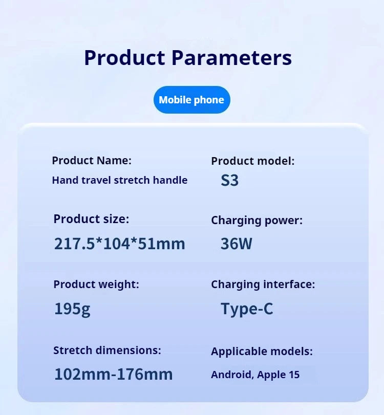 Memo S3 Type-C Mobile Gamepad with Hall Effect Joystick - Smarsty