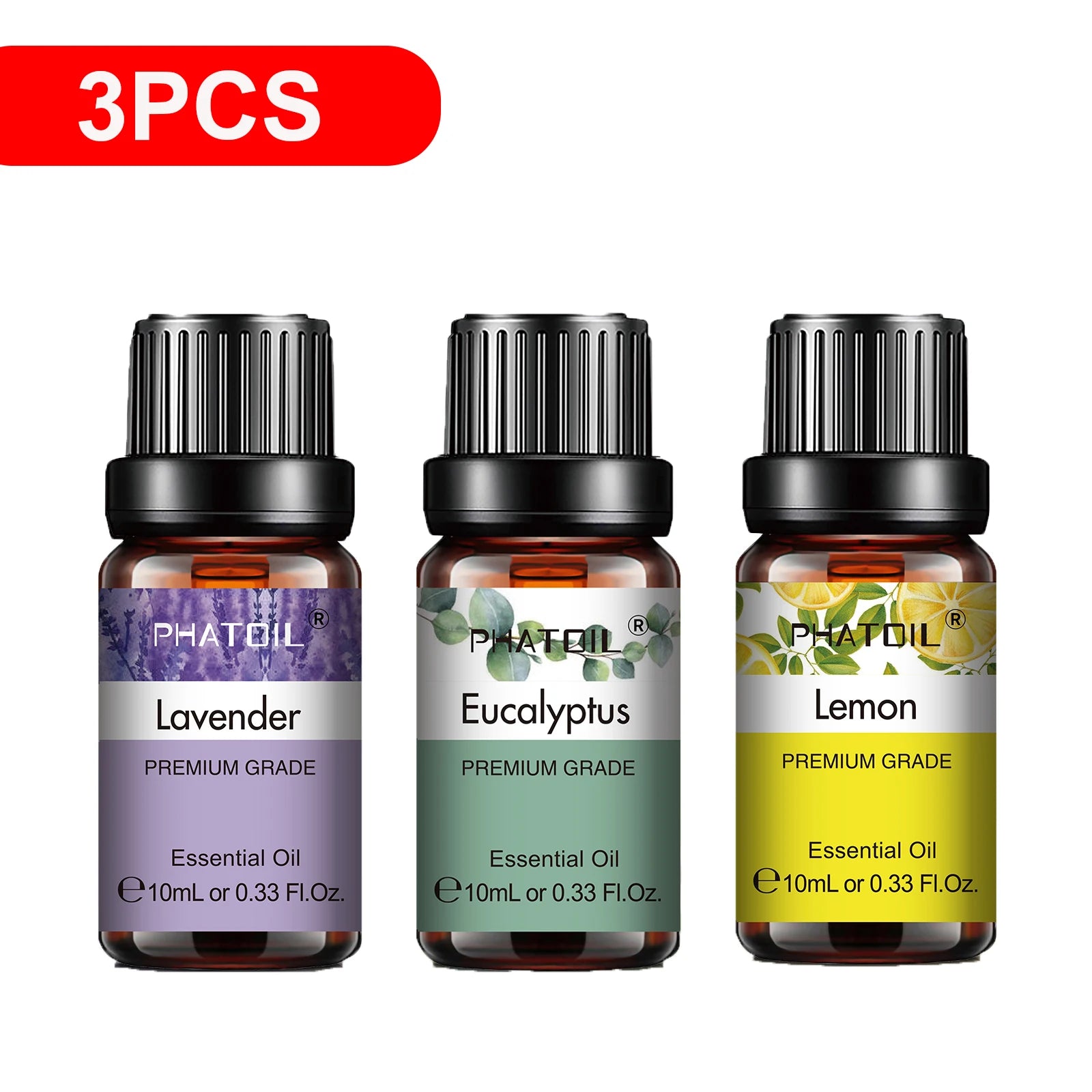 PHATOIL Natural Essential Oil 10ml for Relaxation and Aromatherapy - Smarsty