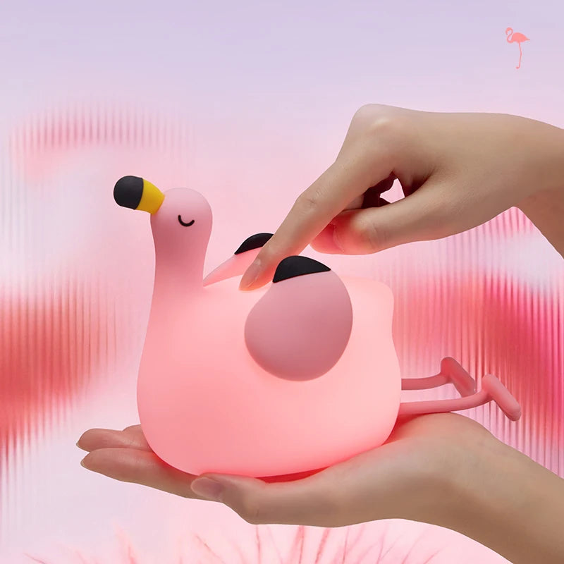 Cute Silicone Rabbit LED Night Light for Kids - Smarsty