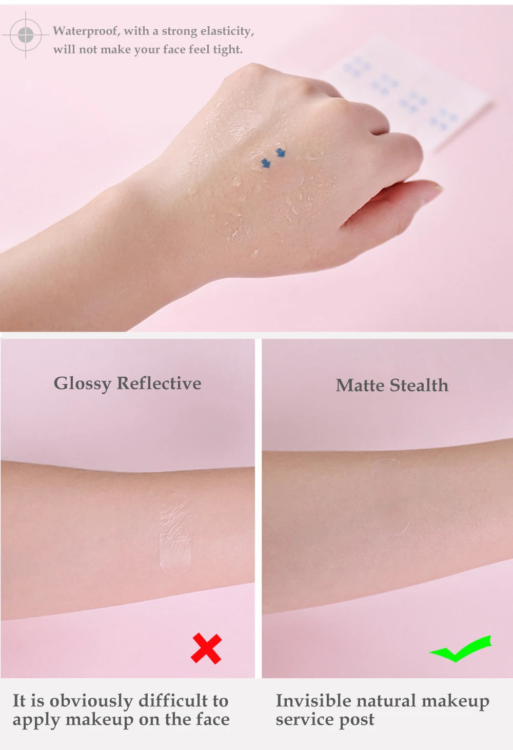 Invisible V Shape Face Lift Stickers for Wrinkle Reduction - Smarsty