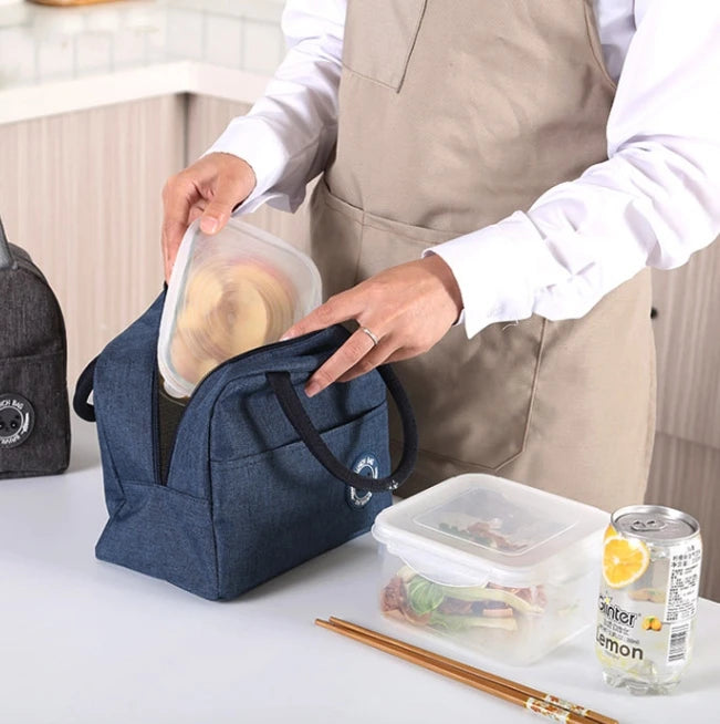 Large Capacity Insulated Bento Lunch Bag For Portable Meals - Smarsty
