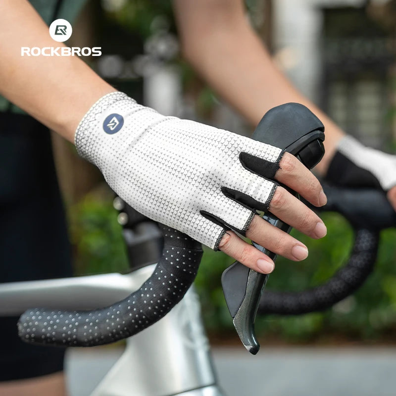 RockBros Breathable Cycling Gloves Half Finger Anti Slip - Smarsty