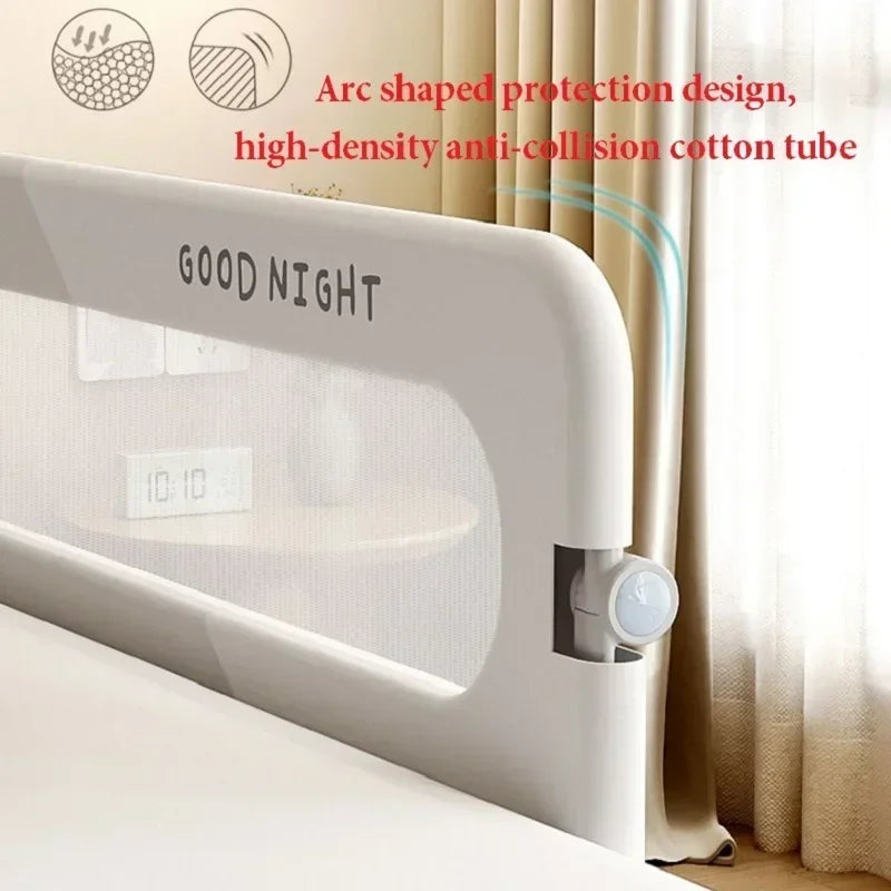 Adjustable Baby Bed Rail Safety Guard For Crib And Bed - Smarsty