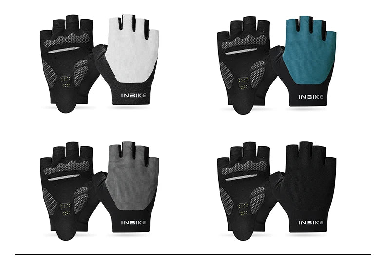 INBIKE Summer Cycling Gloves Shock Absorbing Breathable - Smarsty