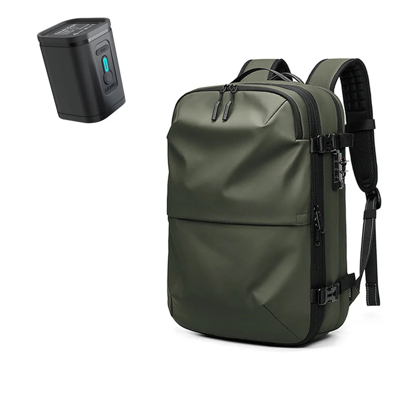 Men Travel Backpack vacuum compression 17 inch Laptop Backpack Business Large Capacity school Backpack Expanded Hiking backpack - Smarsty