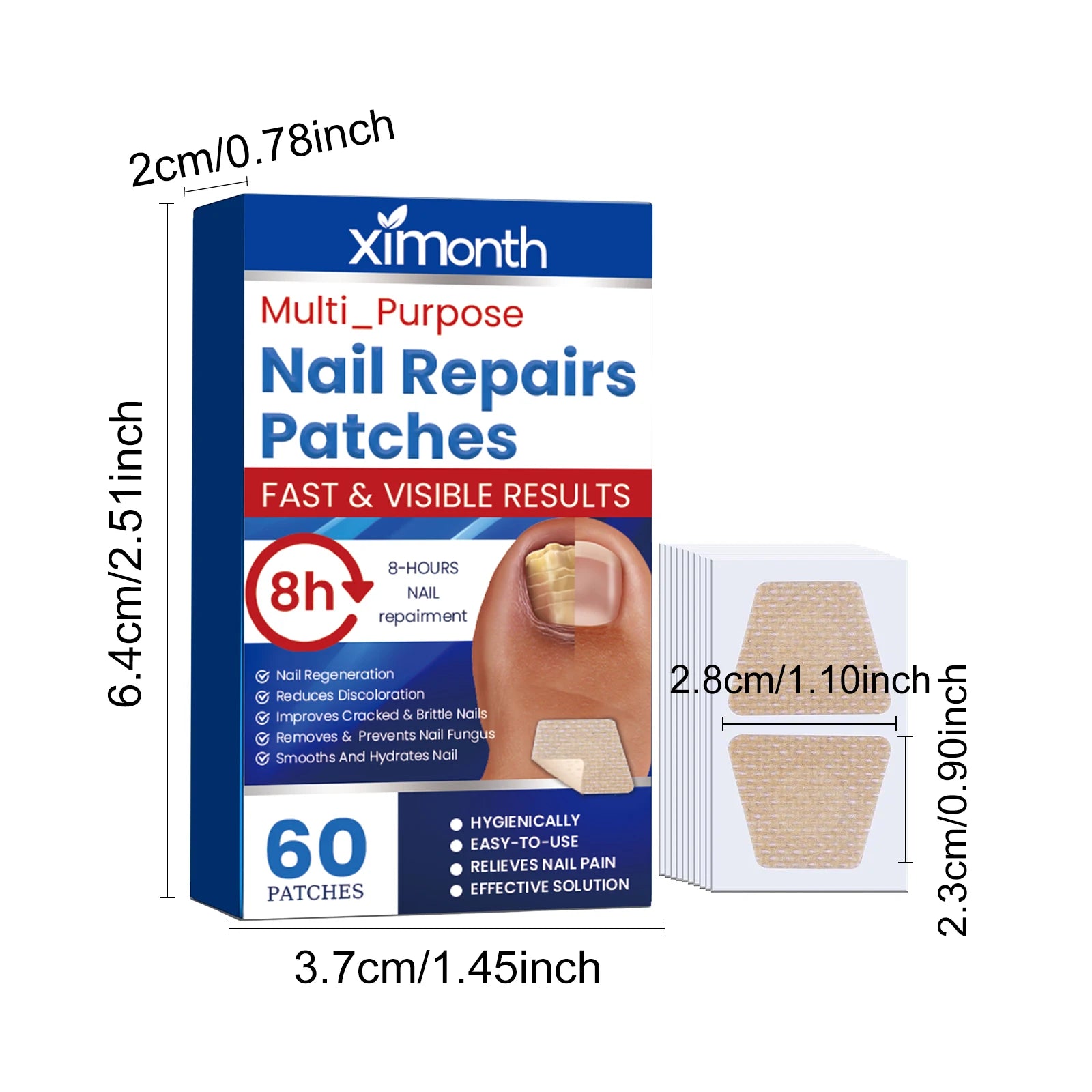 Nail Repair Patches for Toenail Fungus Relief - Smarsty