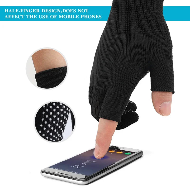 Breathable Non Slip Nylon Touchscreen Gloves for Outdoor Sports - Smarsty