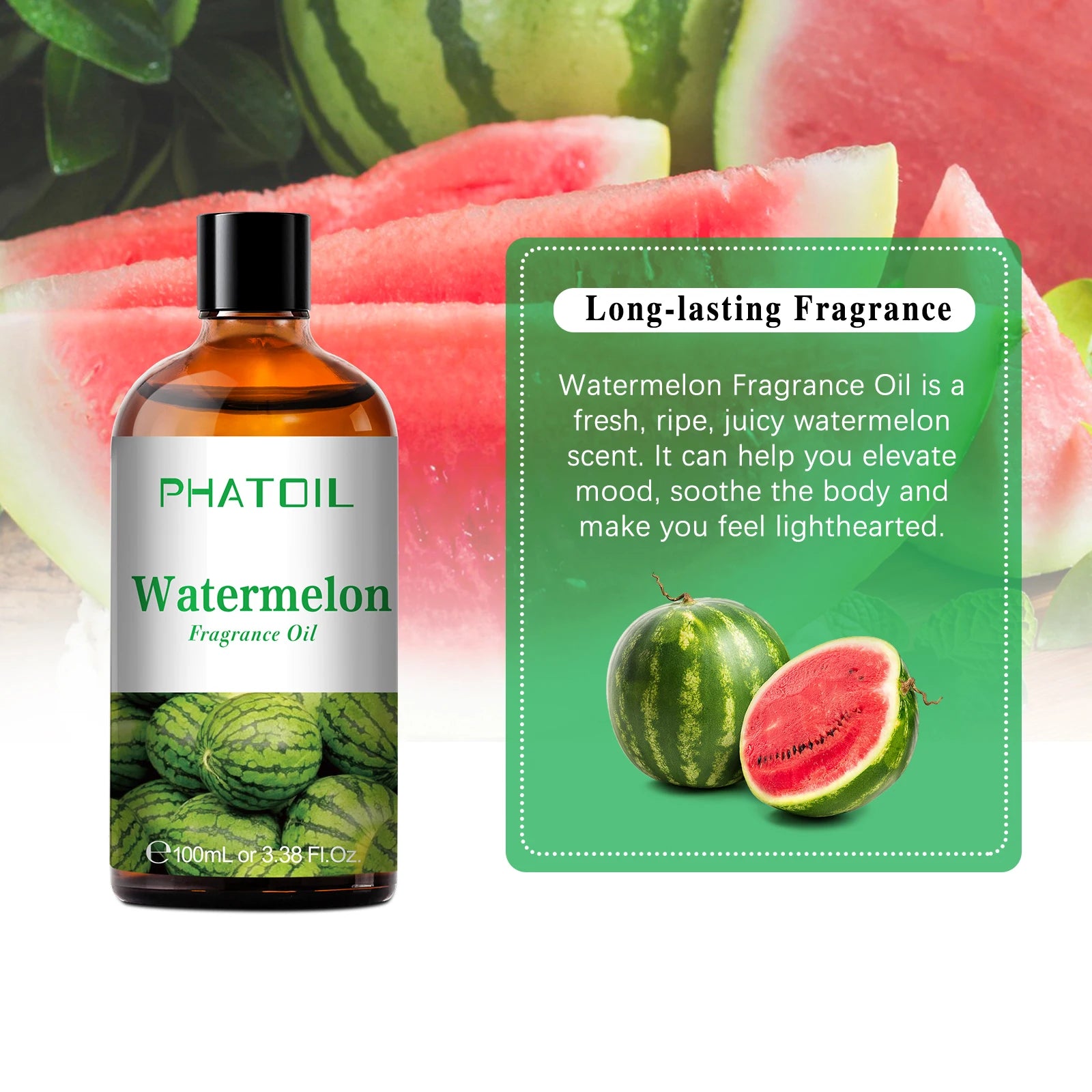 PHATOIL 100ml Aromatherapy Fragrance Oil Pure Essential Oils - Smarsty