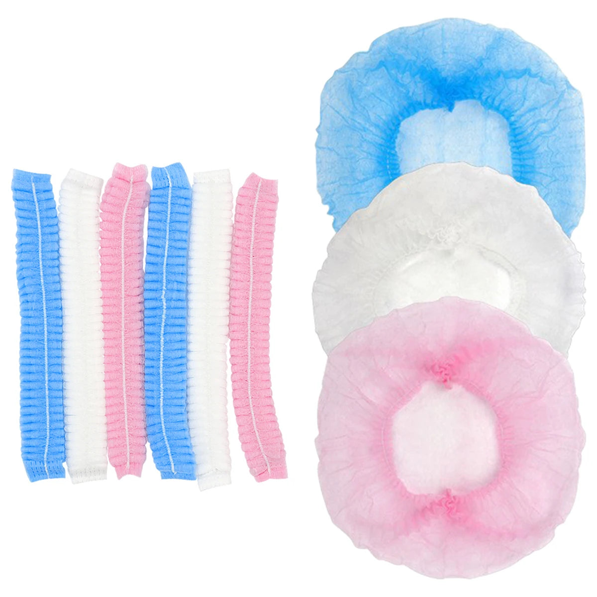 Disposable Hair Caps for Eyelash Extensions and Makeup - Smarsty