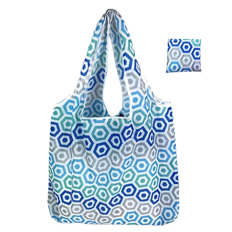 Reusable Grocery Bags Large Foldable Washable Eco Friendly - Smarsty