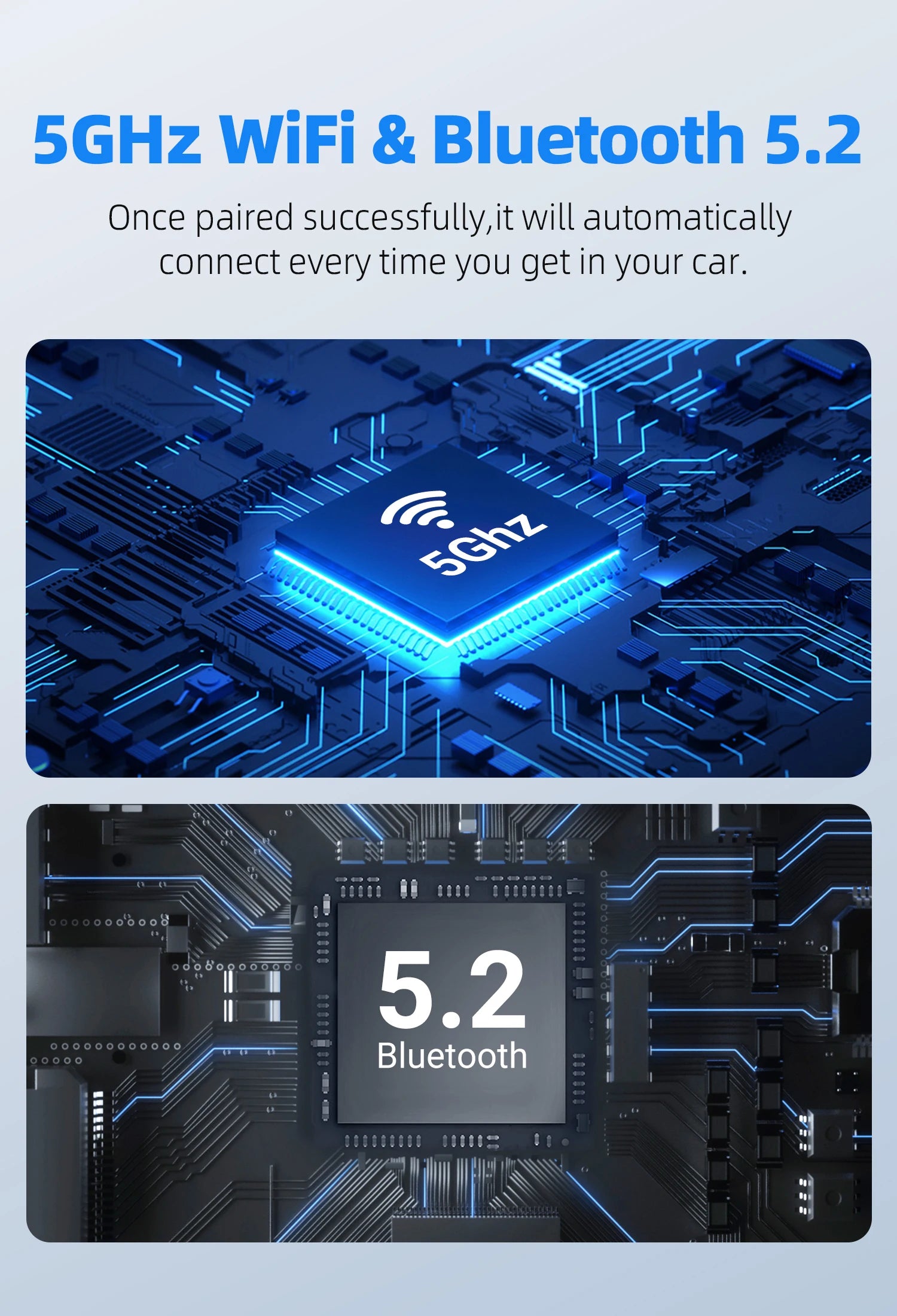 Wireless CarPlay Dongle Plug And Play For Android Auto - Smarsty